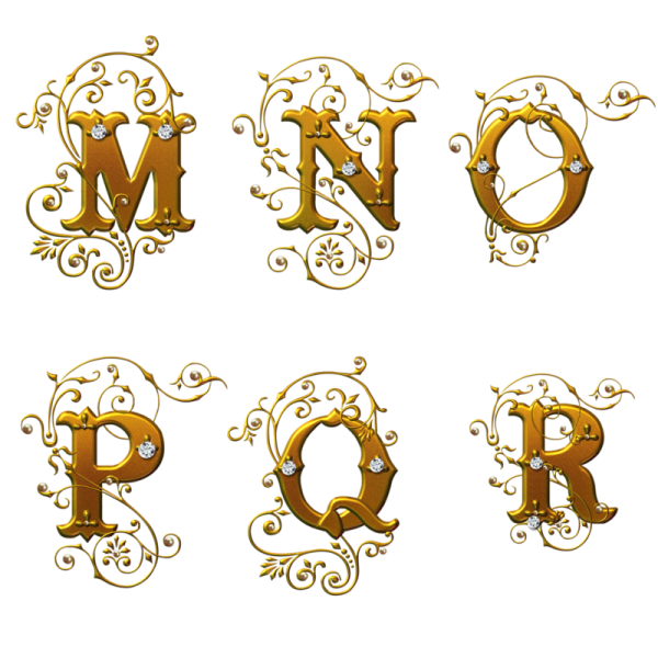 Красивые буквы для заголовка