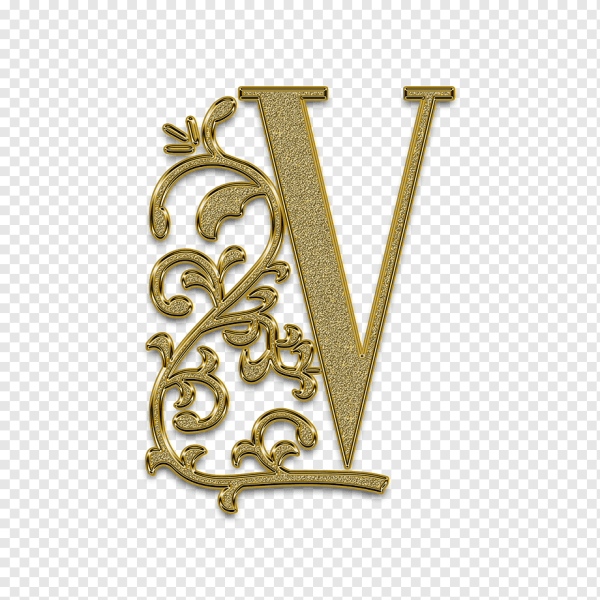 Монограмма буквы v