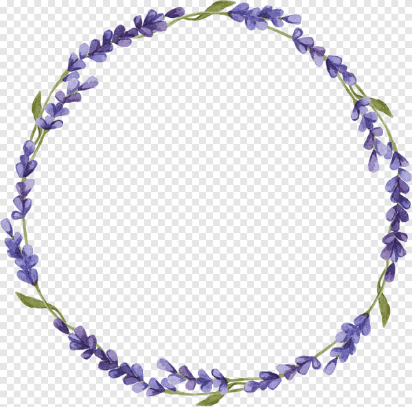 Лавандовый венок