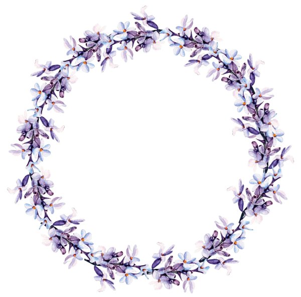 Лаванда венок