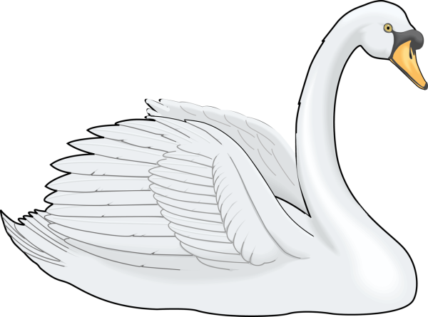 Лебедь вектор