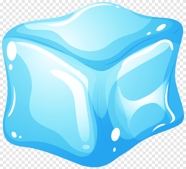 Льдинки на прозрачном фоне