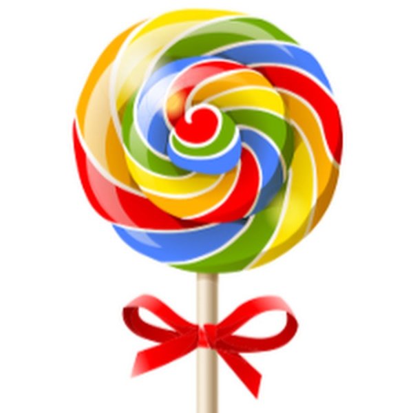 Ребенок с леденцом