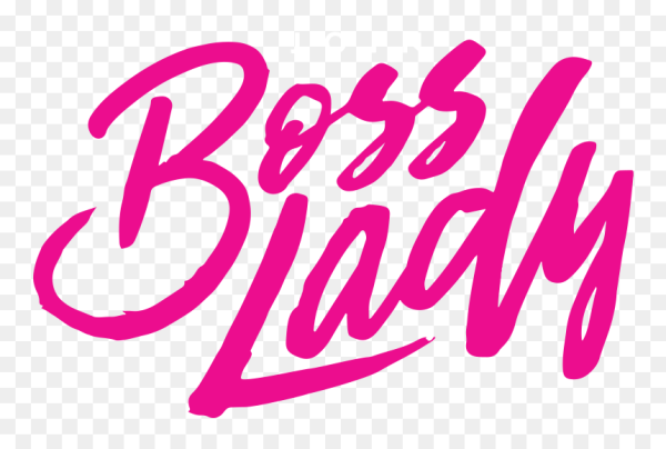 Леди босс надпись