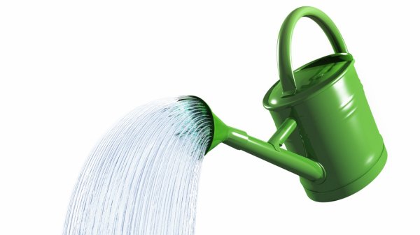 Лейка с водой