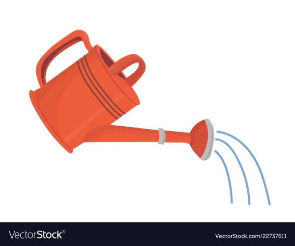 Мультяшный лейка с водой