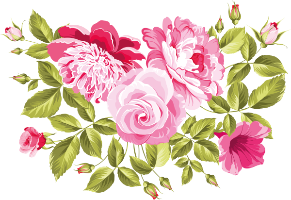 Векторные цветы