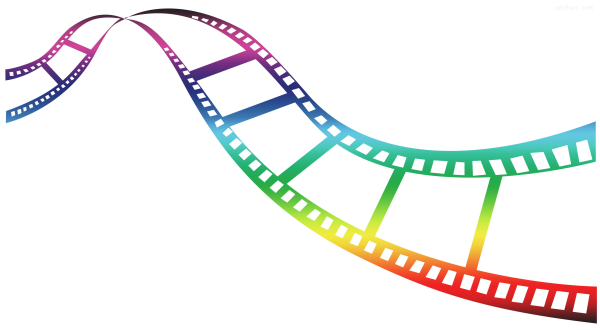 Лента кинопленка цветная