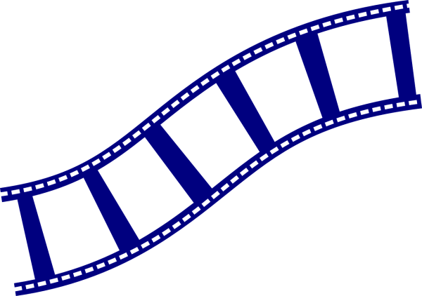 Кинопленка на прозрачном фоне