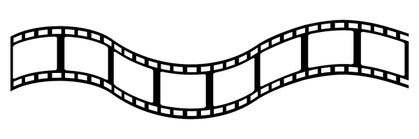 Кинолента на прозрачном фоне