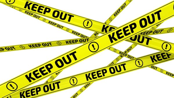 Caution! Keep out! Лента