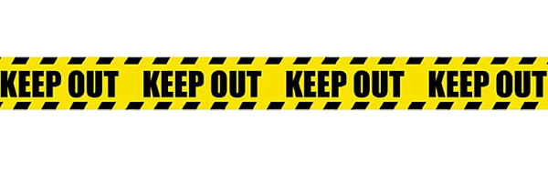 Caution! Keep out! Лента