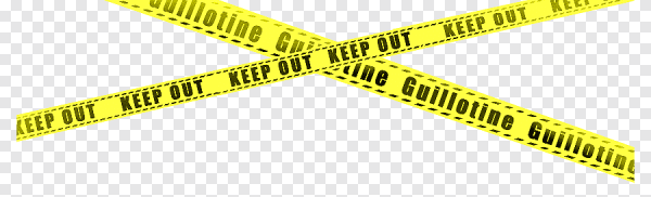 Оградительная лента keep out