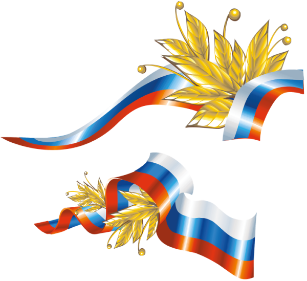 Лента Триколор вектор