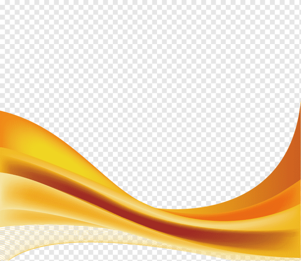 Векторные линии оранжевые