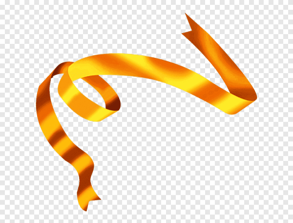 Оранжевая ленточка