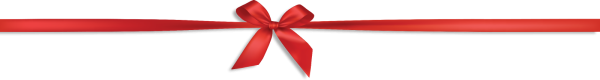 Красная ленточка с бантиком