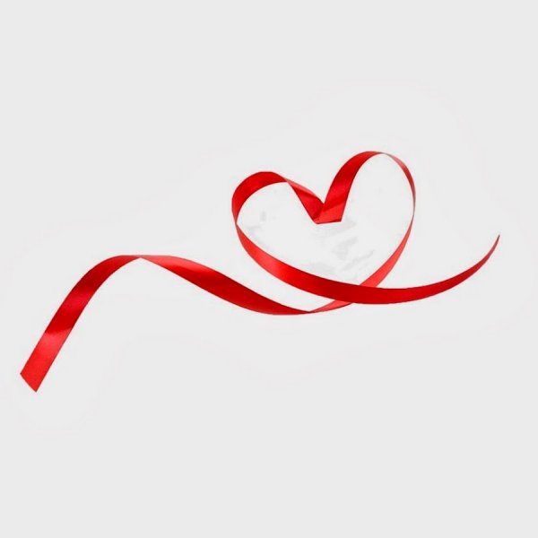 Сердечко с ленточкой