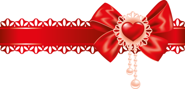 Свадебная лента на прозрачном фоне