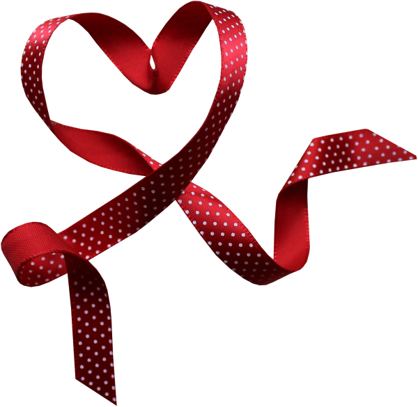 Сердце из ленточки