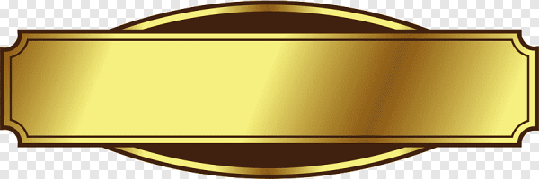 Золотая лента для надписи