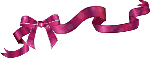 Праздничные ленты на белом фоне