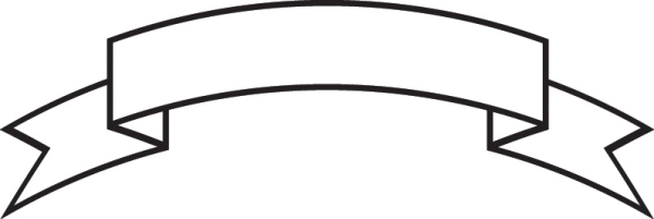 Ленточка контур