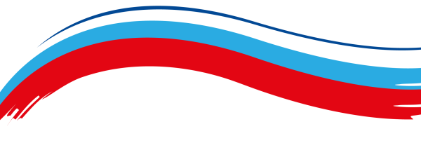 Флаг России лента сбоку