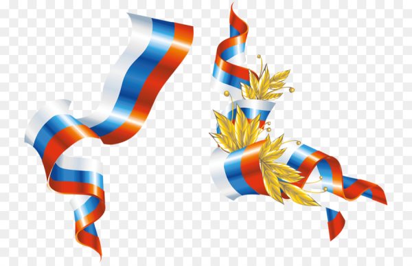 Лента Триколор вектор