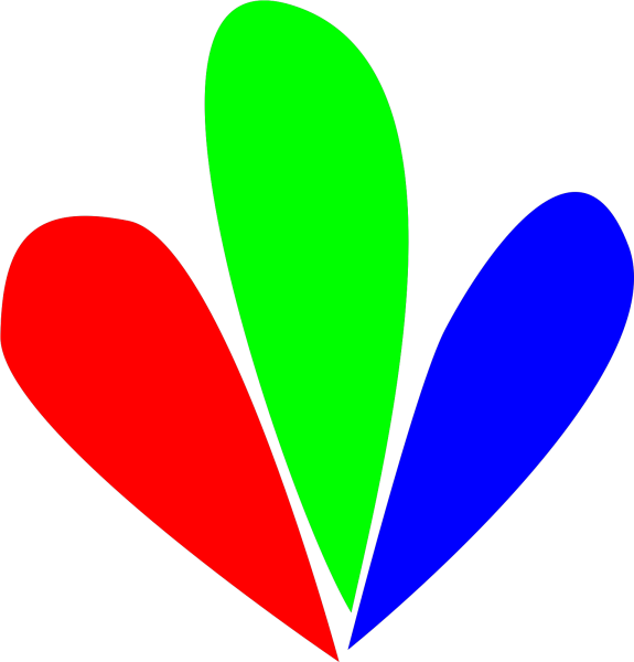 Цветные лепестки