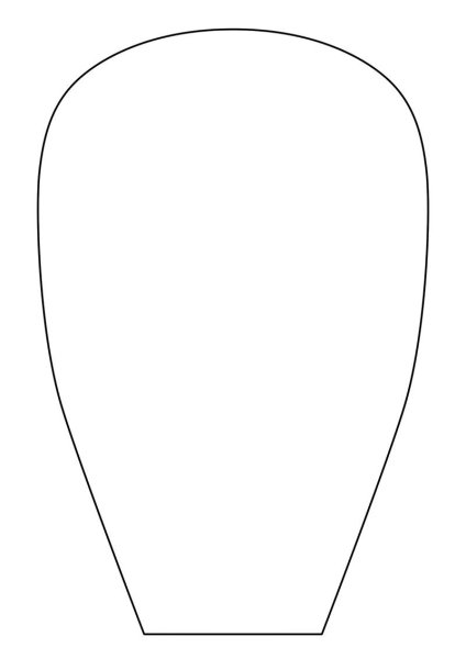 Трафаретлипесточка ромашки