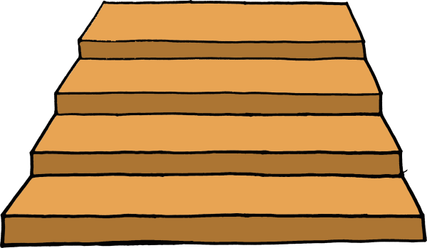 Ступеньки мультяшные