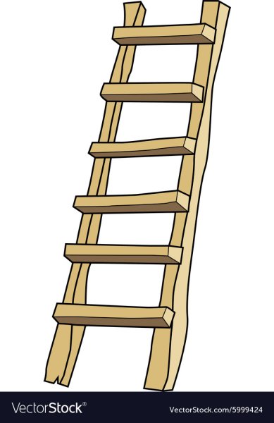 Лестница нарисованная