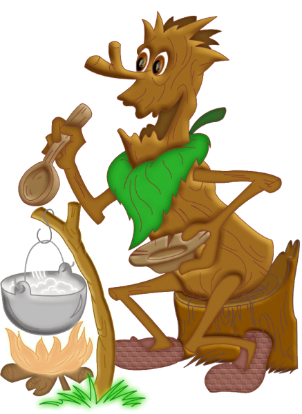 Леший клипарт