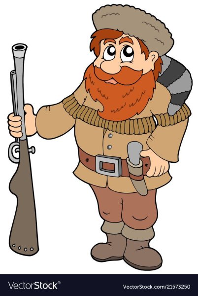 Охотник мультяшный