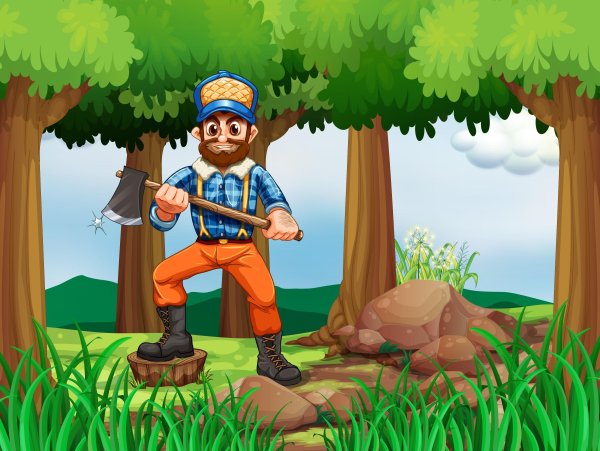 Лесник для детей