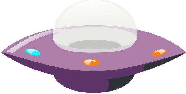 НЛО мультяшный