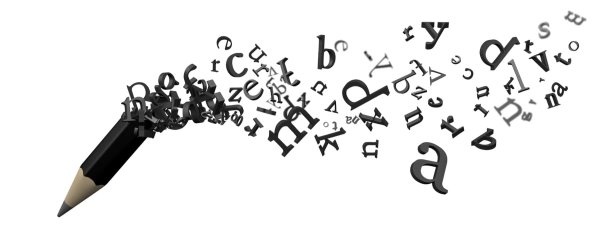 Буквы летят без фона фразы