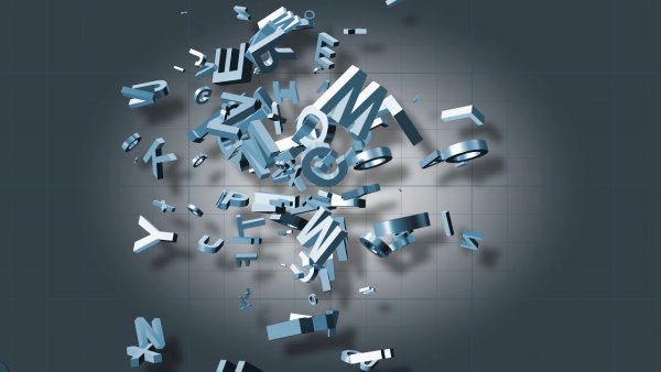 Буквы сыпятся