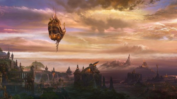 Фэнтези город