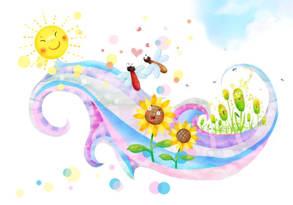 Летняя фантазия рисунки