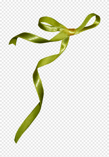 Ленточка на прозрачном фоне
