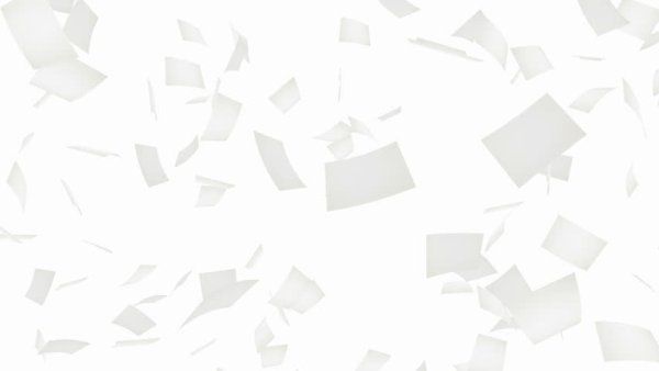 Бумага летит