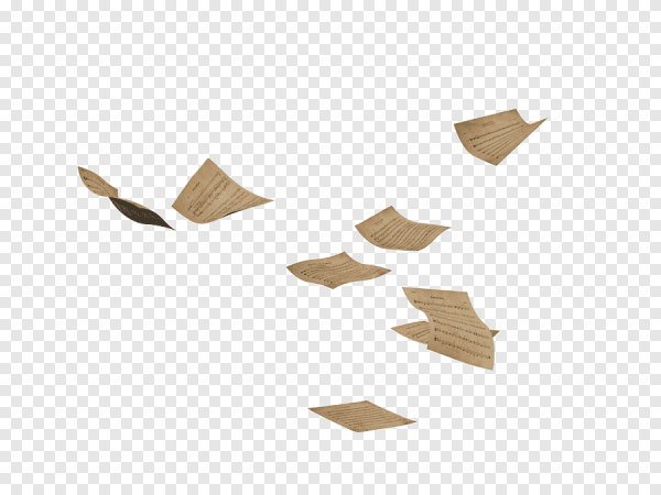 Летающая бумага