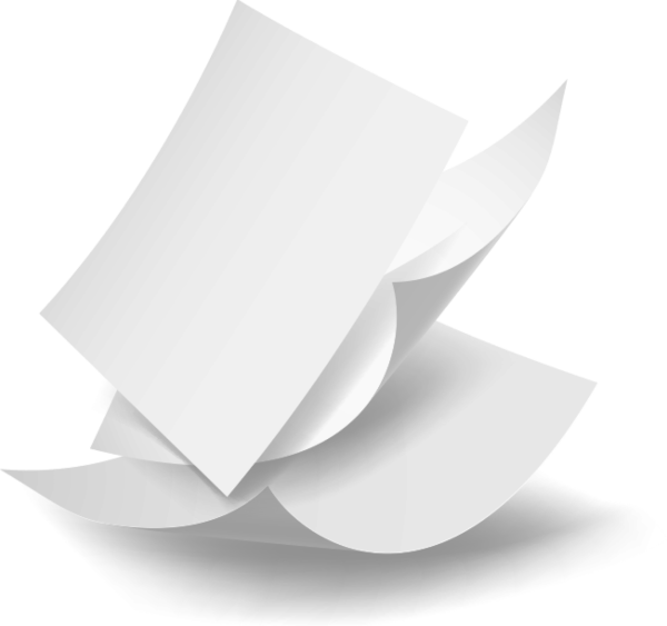 Падающие листы бумаги