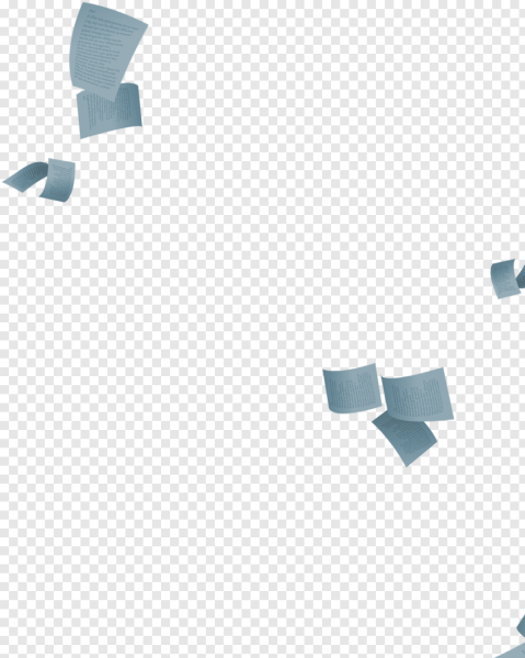 Летящие листы бумаги