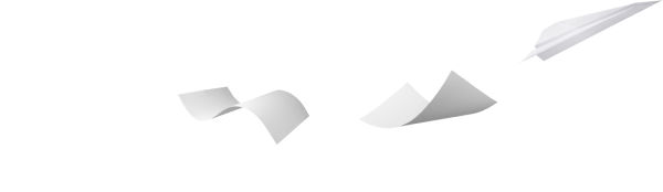 Летящие листы бумаги