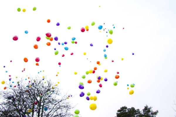 Шарики в небе