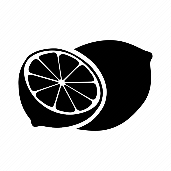 Лимон силуэт