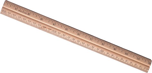 Линейка прозрачная